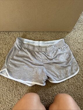 Jockey Women’s Heather Gray Athletic Lounge Shorts